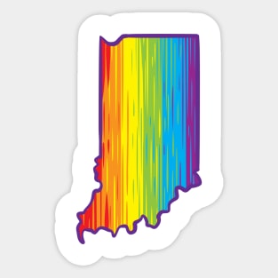 Indiana Pride Sticker